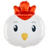 Balão cabeça Galinha 69cm