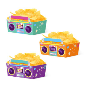 Caixas Snacks Disco