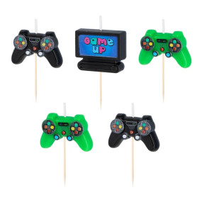 Velas GAMING - conj.5
