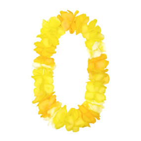 Colar Flores Amarelo