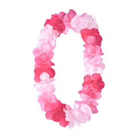Colar Flores Rosa