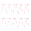 Toppers Laços Rosa Claro - conj.10