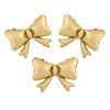 Balões laço Dourado conj. 3