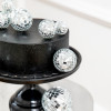 Toppers Bolas Espelhos - conj.8
