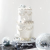 Toppers Bolas Espelhos - conj.8