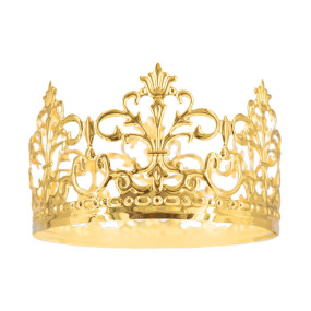 Coroa Dourada 10cm