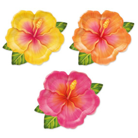 Pratos Flor Havaiana