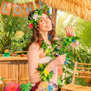 Conj. Colar, Tiara e Pulseiras Havainas