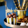 Velas Estrelas Dourado
