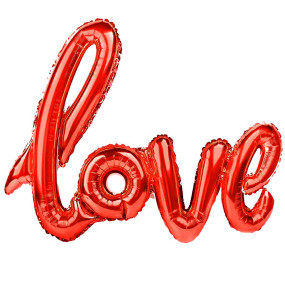 Balão Love Vermelho