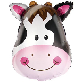 Balão cabeça Vaca 63cm
