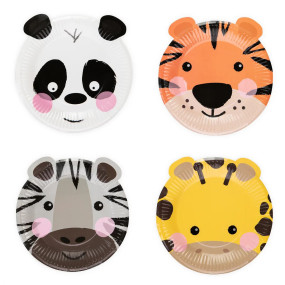 Pratos Animais Selva