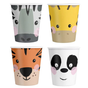 Copos Animais Selva