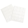 Pontos adesivos frente e verso 100 pcs