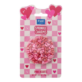 Pink Hearts Sprinkles