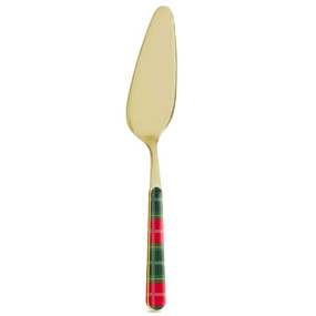 ESPATULA BOLO dourado tartan