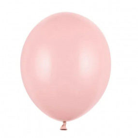50 Balões Latex Pastel Pale Pink 23cm