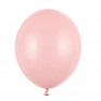 10 Balões Latex Rosa Pálido Pastel 23cm