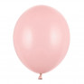 100 Balões Latex Rosa Pálido Pastel 27cm