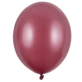 10 Balões Latex Castanho Metálico 30cm