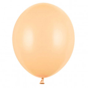 50 Balões Latex Pêssego Pastel Claro 30cm