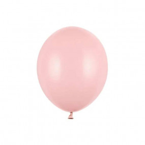 50 Balões Latex Pastel Pale Pink 12cm