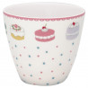 LATTE CUP MADELYN WHITE GREENGATE