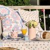 Greengate Chávena Check Pale Pink
