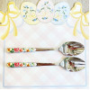 Talheres Salada FLORES VINTAGE