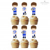 6 Toppers Futebol Azul