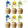 6 Toppers Baby Shark