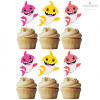 6 Toppers Baby Shark