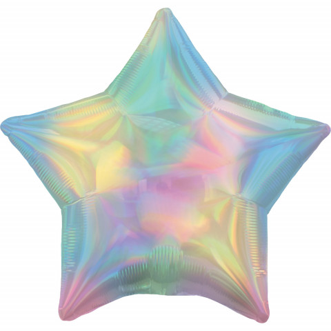 Balão Estrela Holográfica
