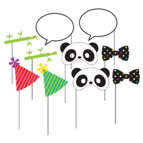 Adereços para Fotografias Panda