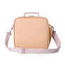 Bolsa Lanches Rígida Stripes Apricot