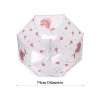 Guarda-chuva transparente Magical Unicorn