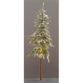 Pinheiro Nevado com Leds 170cm