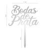 TOPO BODAS DE PRATA