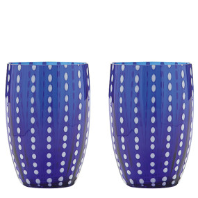 Copos Perle tumbler Azul Conj. 2