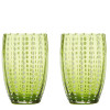 Copos Perle tumbler Verde Maçã Conj. 2