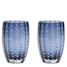 Copos Perle tumbler Grey Blue Conj. 2