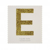 Letra Autocolante Glitter - E
