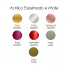 Topo Acrílico 1 Palavra Letra 2