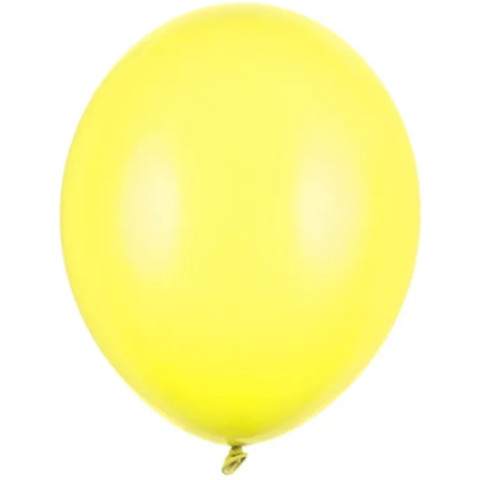 10 Balões Latex Amarelos 30cm