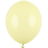 50 Balões Latex Amarelo Claro Pastel 30CM