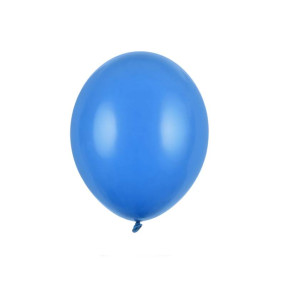 100 Balões Latex Azul 12cm