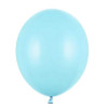 10 Balões Latex Azul Claro Pastel 23CM