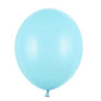 50 Balões Latex Azul Claro Pastel 23CM