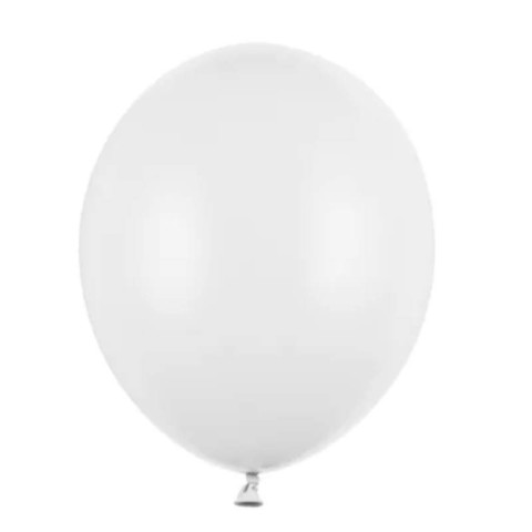 50 Balões Latex Brancos 23CM