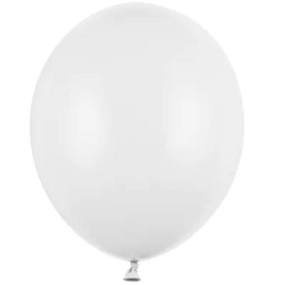 50 Balões Latex Brancos 30cm